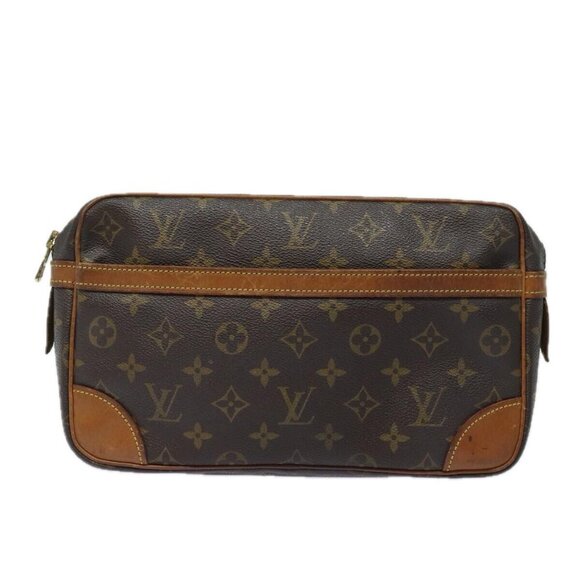 LOUIS VUITTON Monogram Compiegne 28 Clutch Bag - Picture 12 of 16